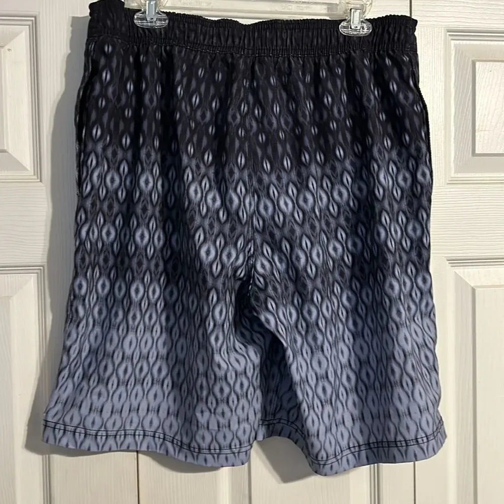 SPEEDO Men's Soft Shell Brushed Microfiber Swim Board Trunks Shorts Large Gray